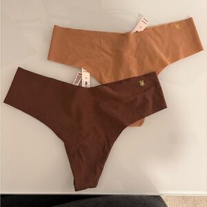 Victoria's Secret Panties in Brown and Tan
